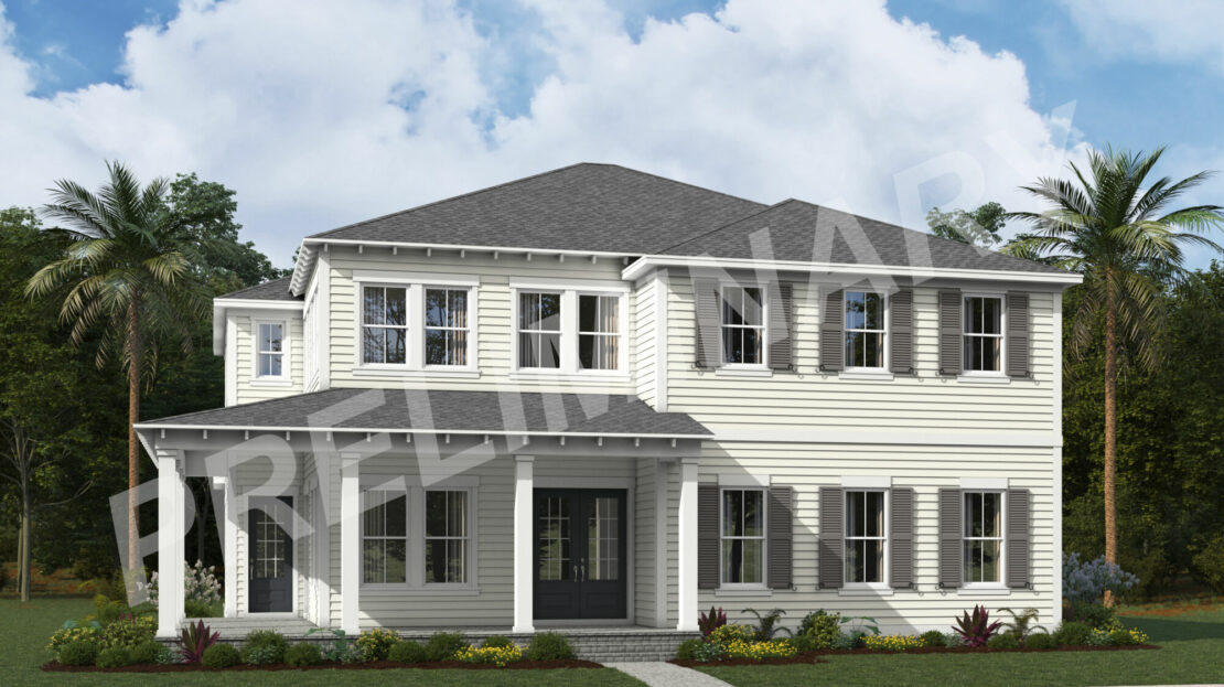 Barberton Exterior floorplan Newfield - Rosette Park