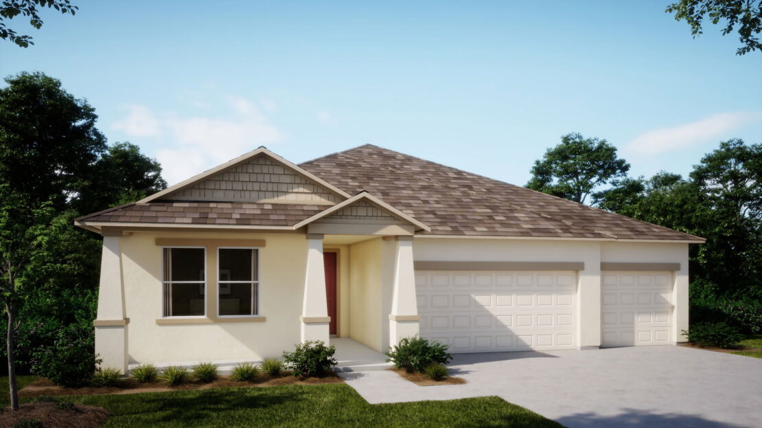 The Naples Single Family floorplan