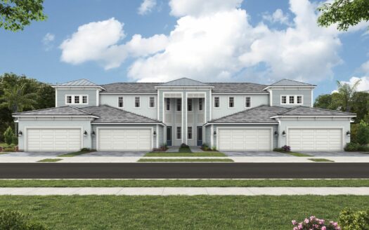 Acacia Exterior floorplan Palmera at Wellen Park