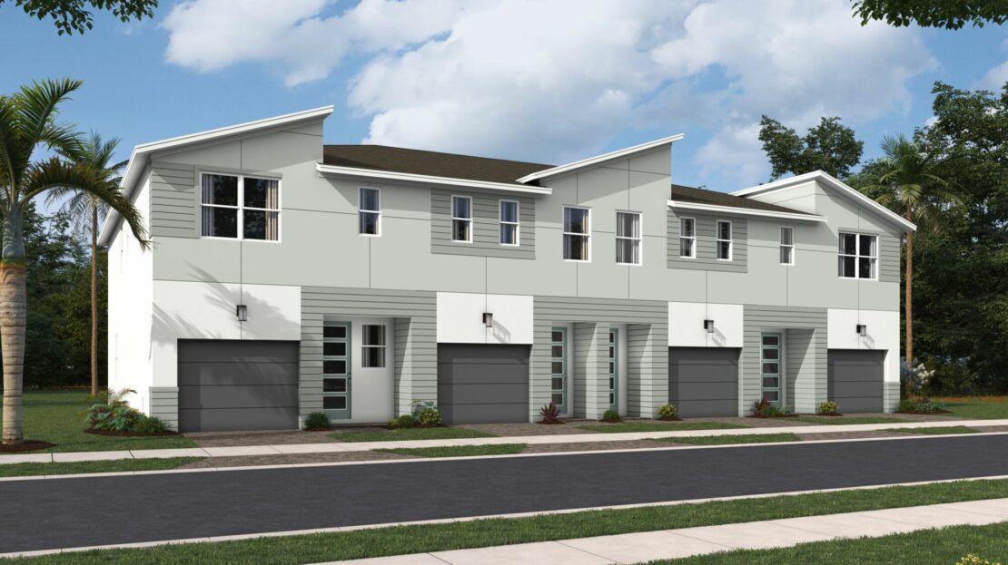 Crimson - WFH Exterior floorplan Forest – Townhomes