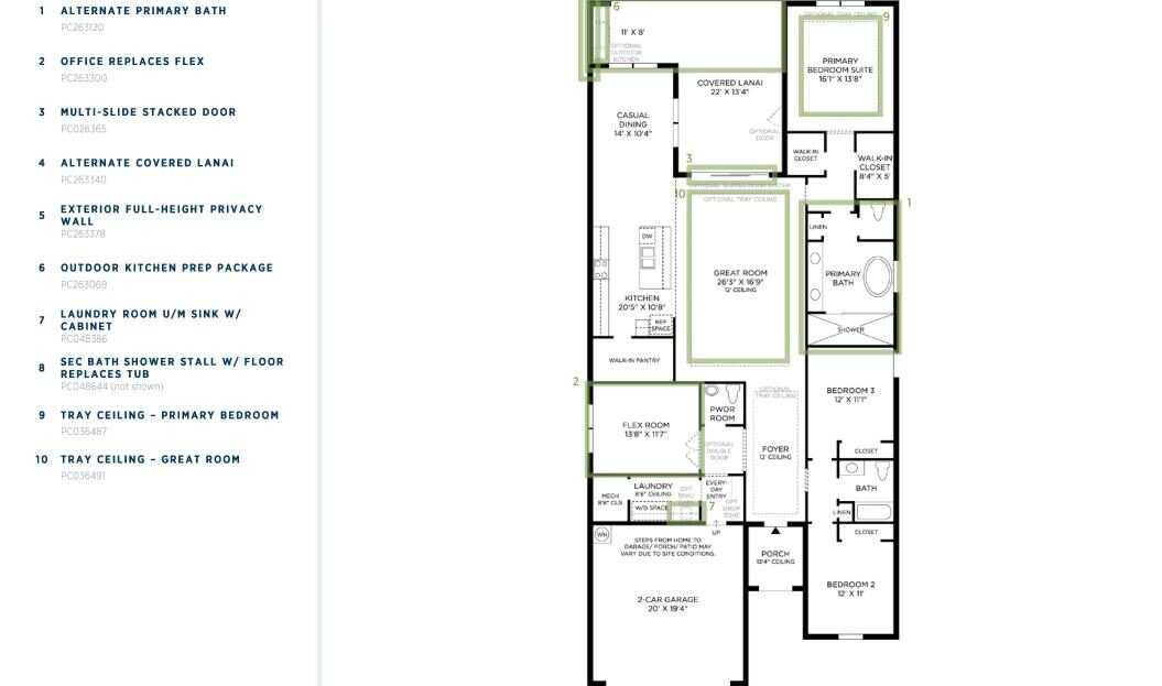 Pinellas Transitional Model at Seven Shores New Construction