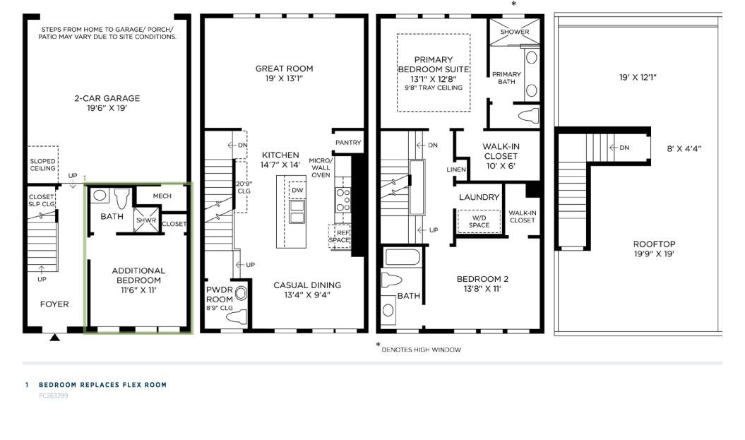 Elder Contemporary Model at Toll Brothers at RiversEdge New Construction