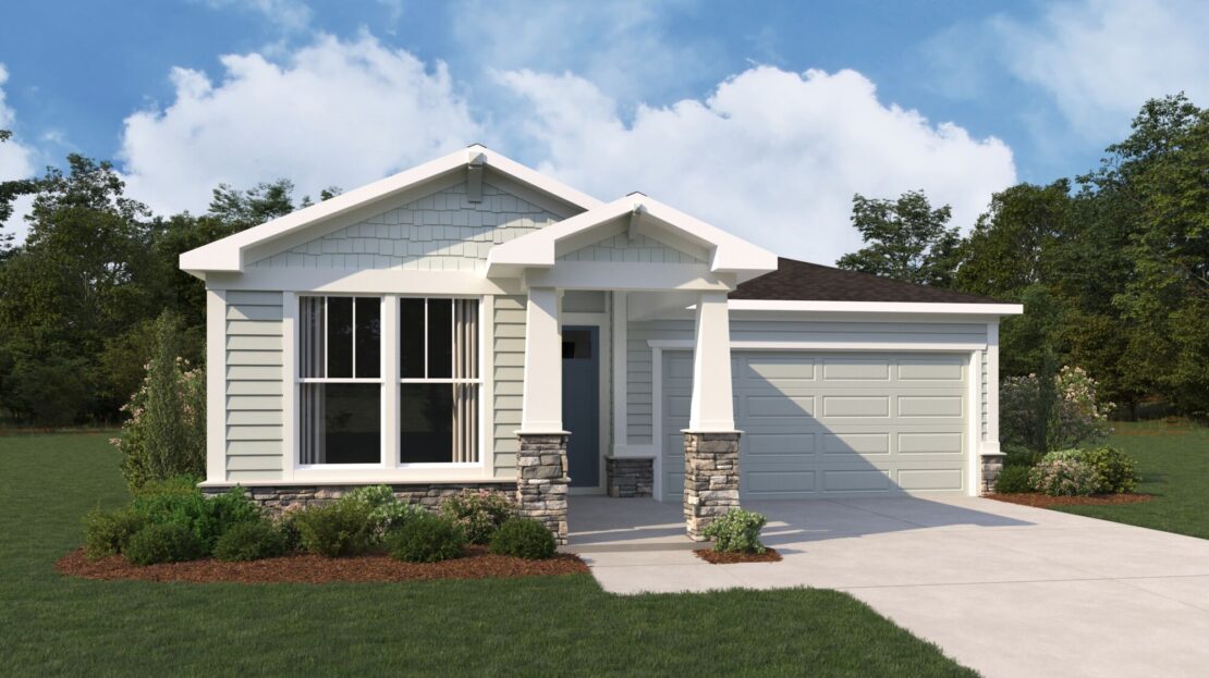 Antigua Single Family floorplan RiverTown - WaterSong