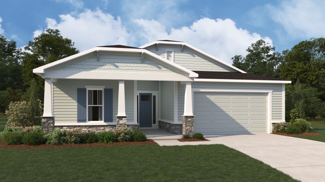 Curacao Single Family floorplan RiverTown - WaterSong