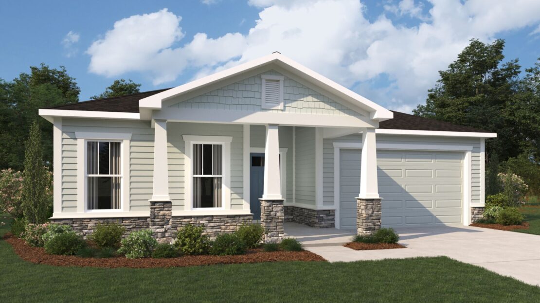 Dominica Single Family floorplan RiverTown - WaterSong