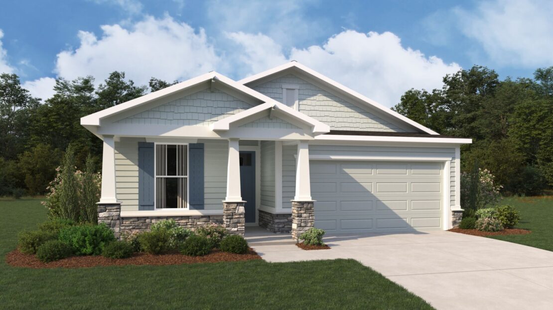 Martinique Single Family floorplan RiverTown - WaterSong
