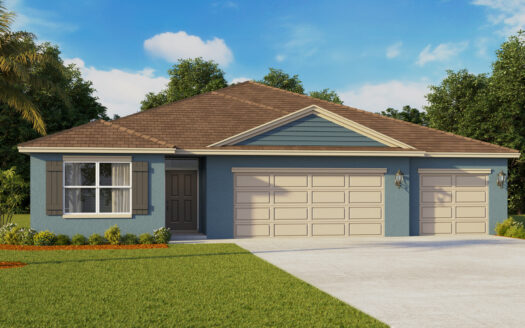 Denham Exterior floorplan