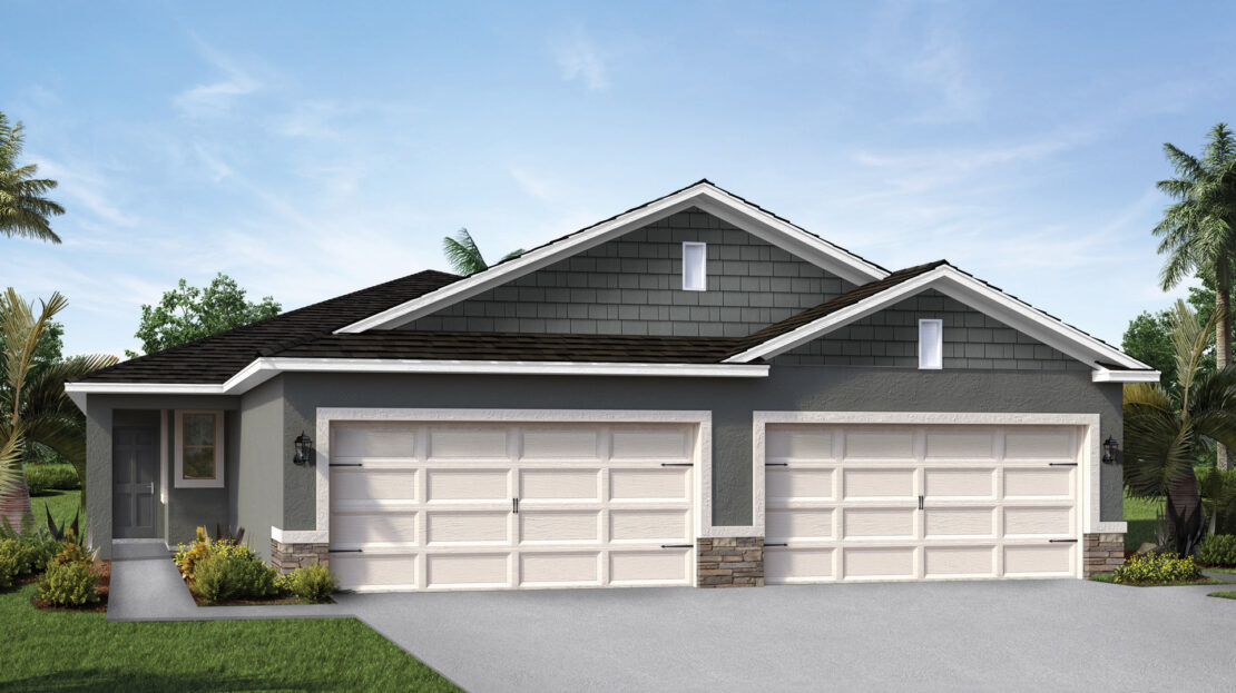 Cambridge Villa Exterior floorplan