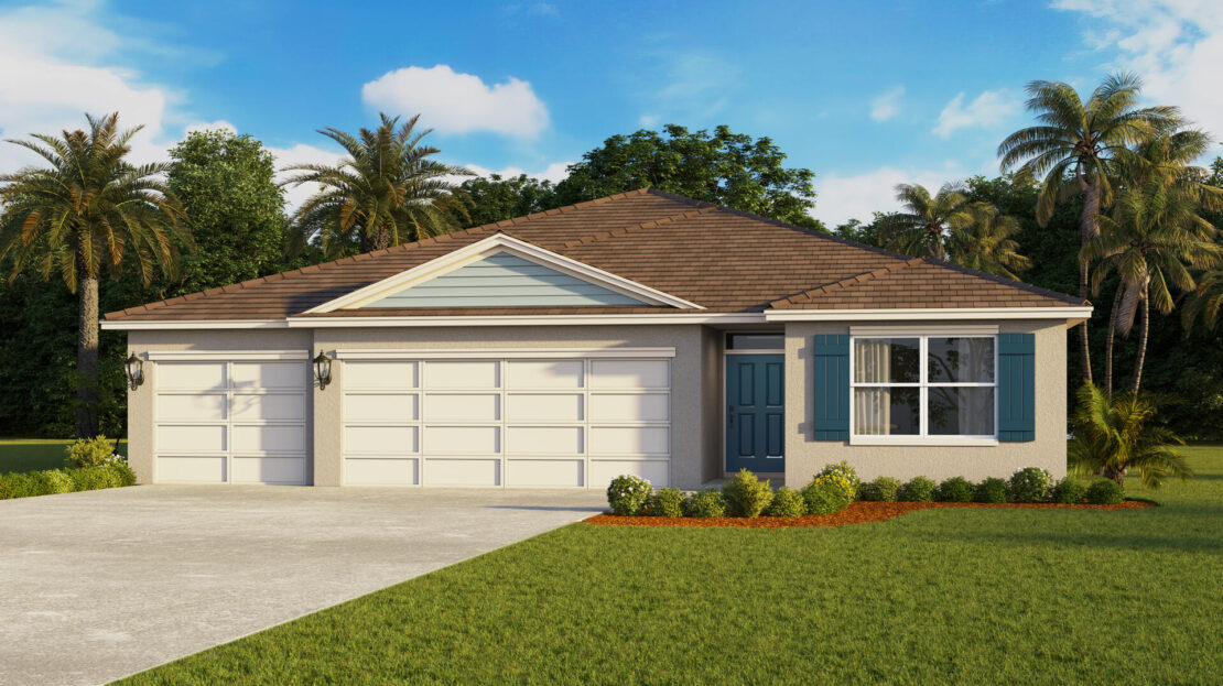 Madison Exterior floorplan