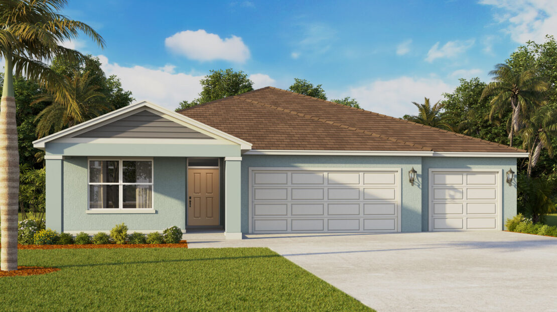 Denham Exterior floorplan