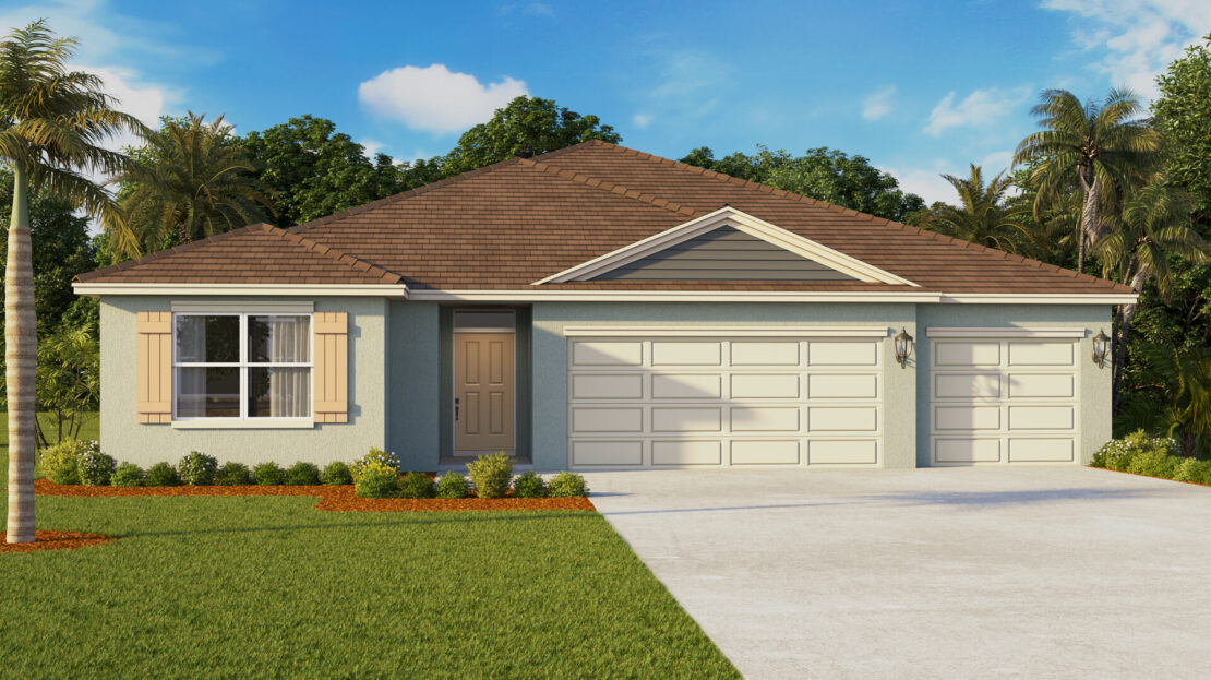 Covington Exterior floorplan