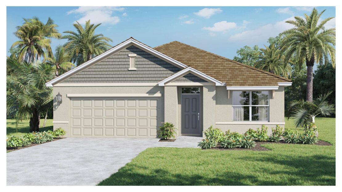 Aria Townhome floorplan