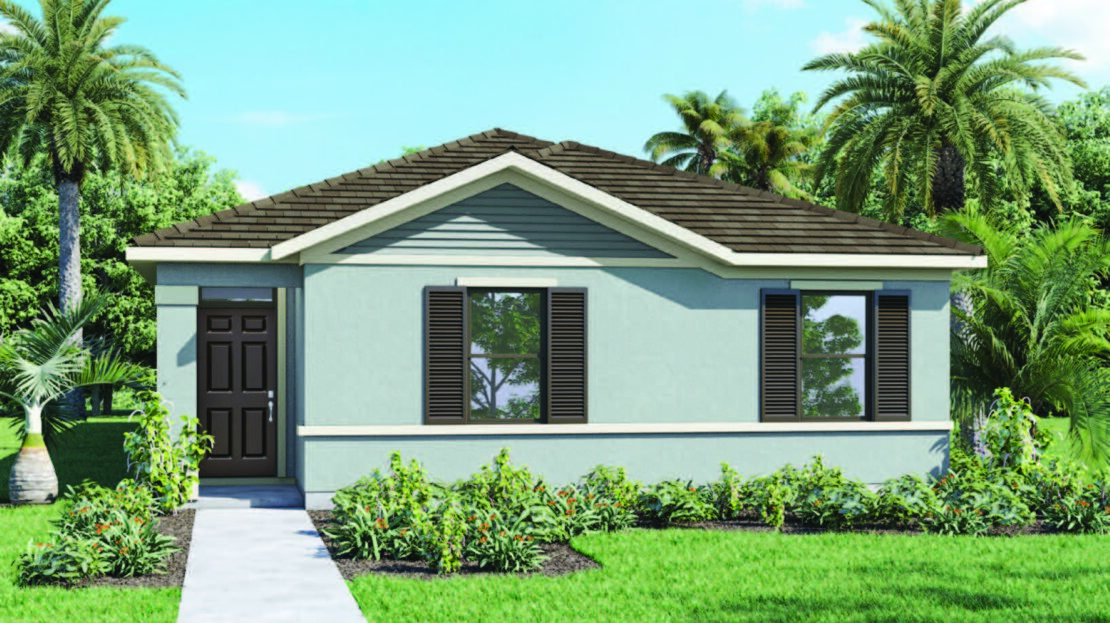 Astor Exterior floorplan