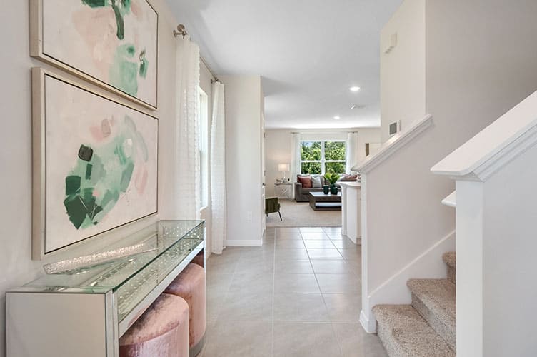 Elston Townhome floorplan
