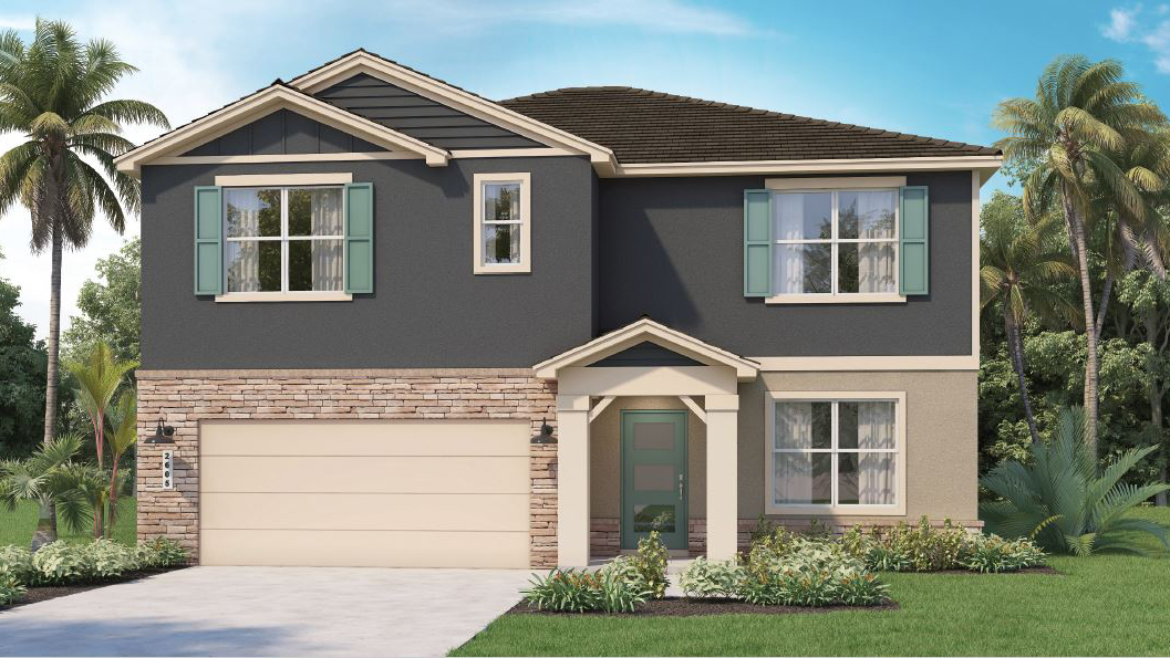Hayden Modern Exterior floorplan