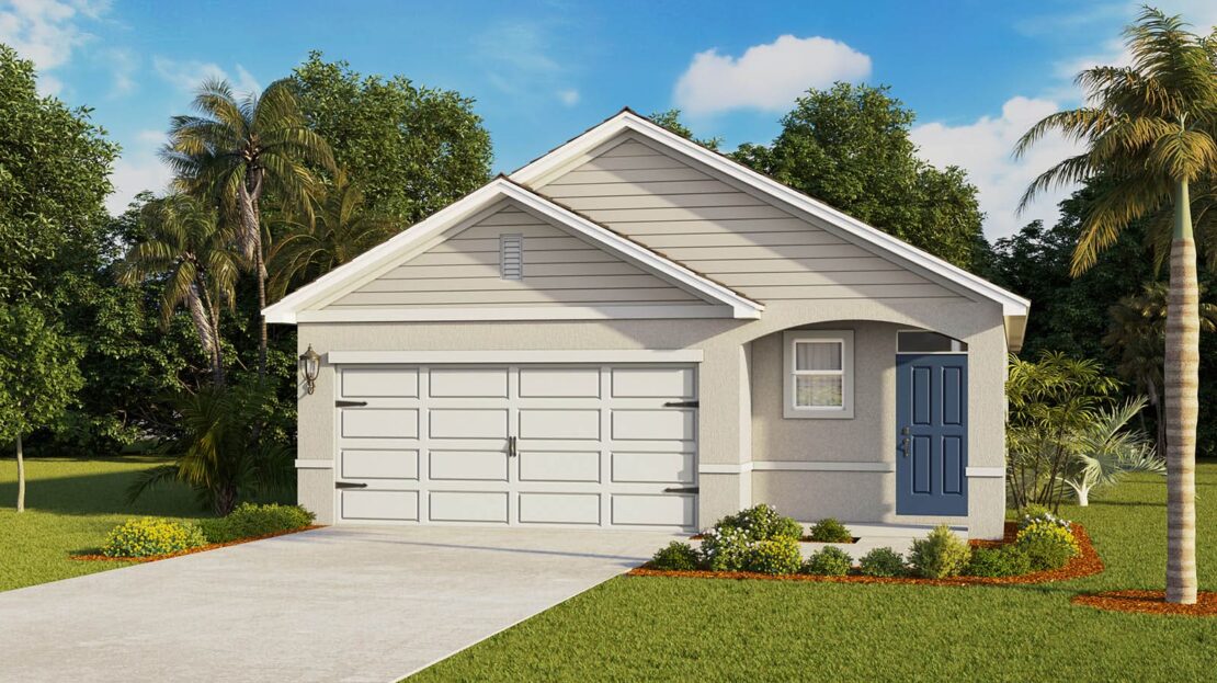 Allex 2 Single family floorplan