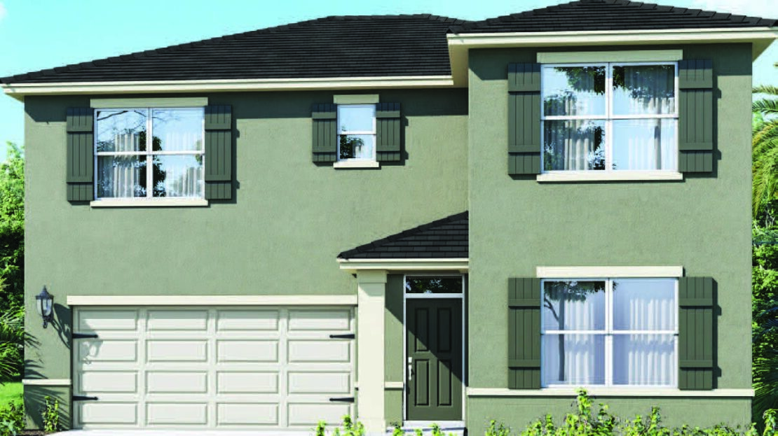 Ensley Single family floorplan