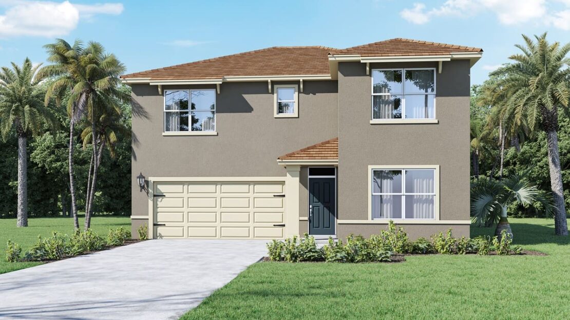 Ensley Single family floorplan