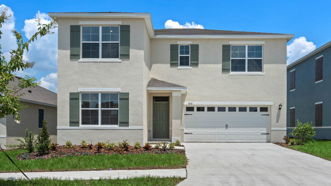 Ensley Exterior floorplan