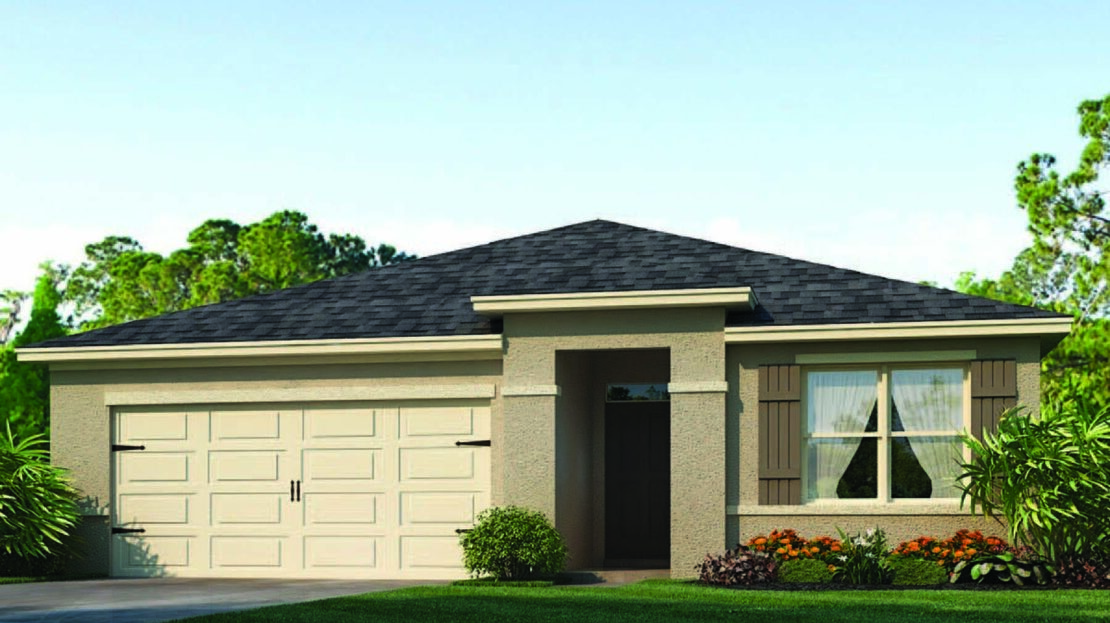 Aria Single family floorplan