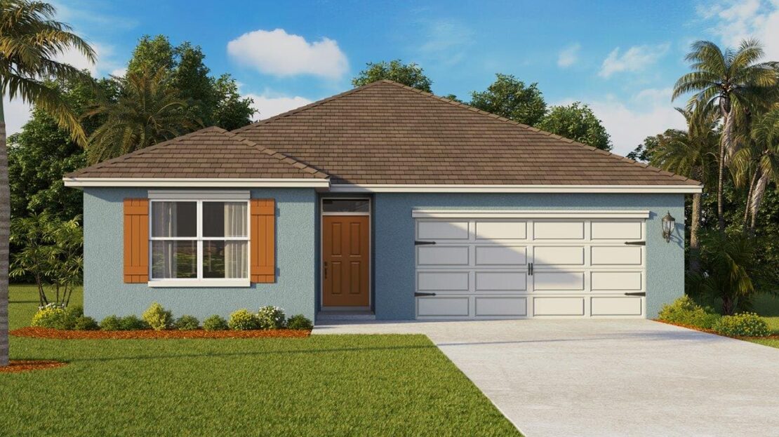 Lakeside Single family floorplan