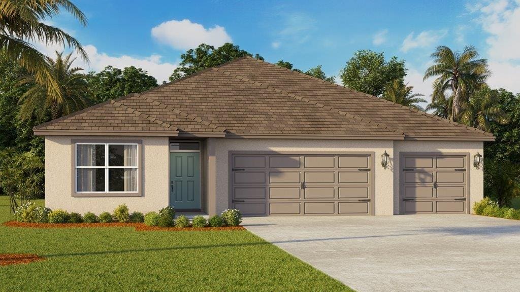 Denham Single family floorplan