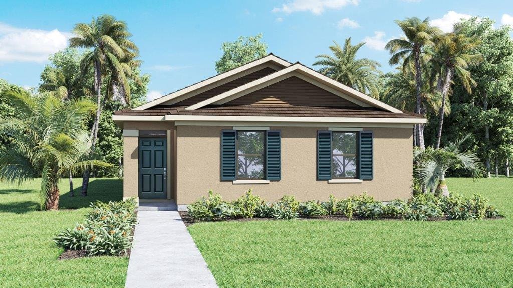 Astor Single family floorplan