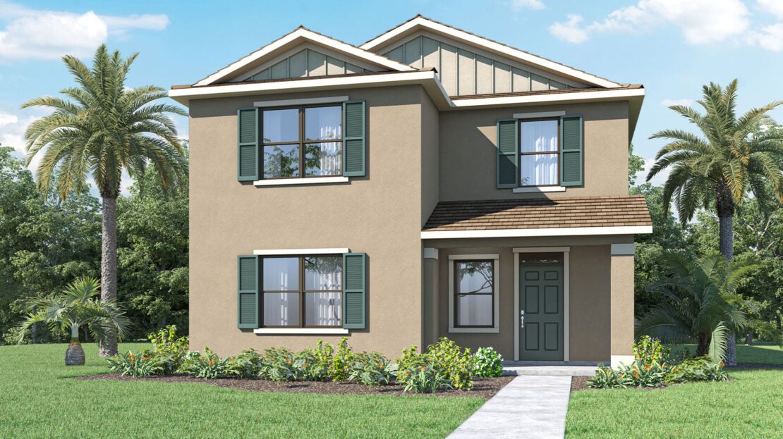Campbell Single family floorplan