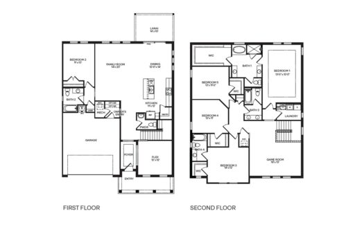 Summerlin Single family floorplan