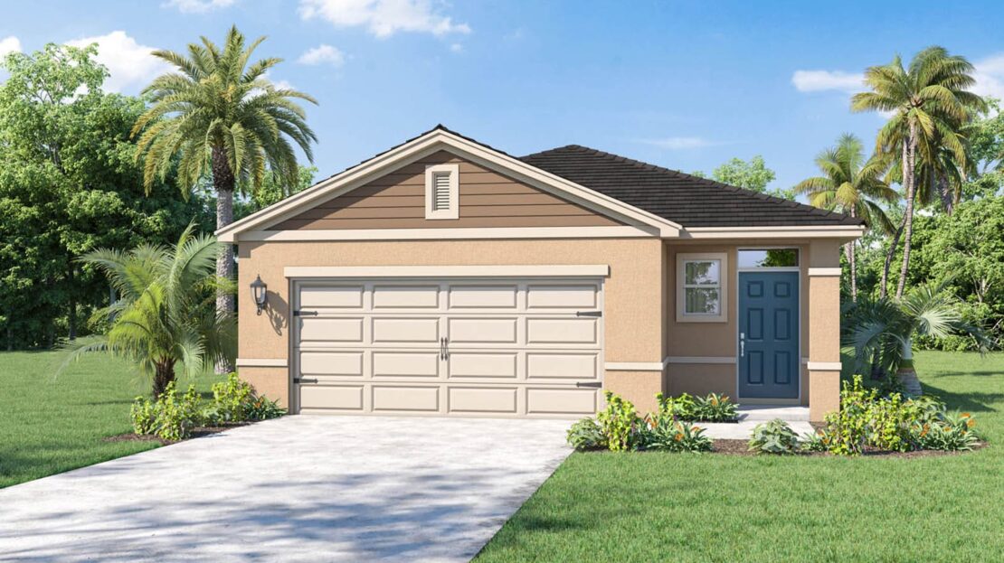 Harper Single family floorplan