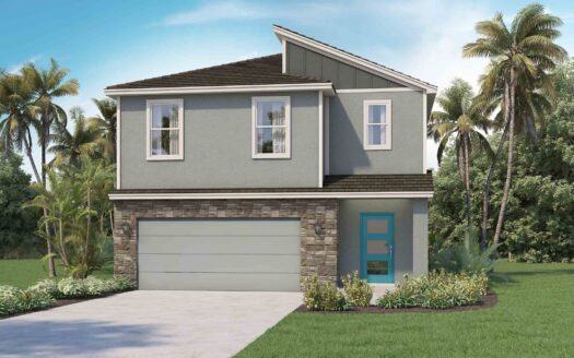 Robie Modern Single family floorplan