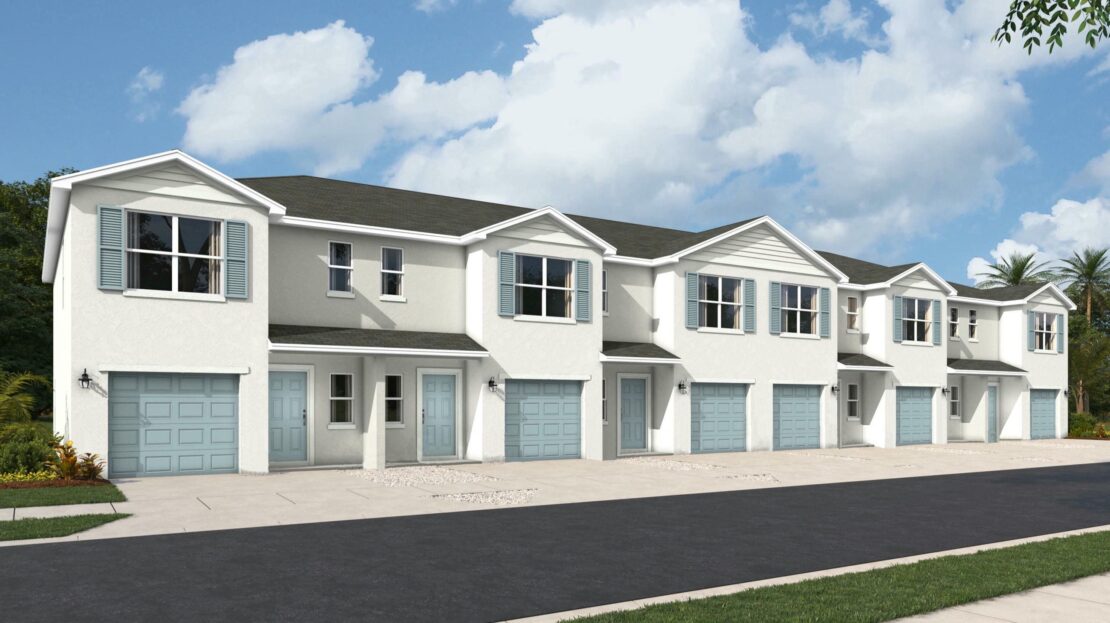 Pearson B Townhome floorplan