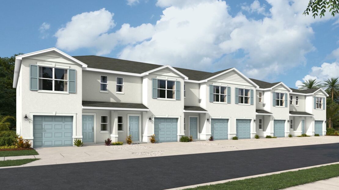 Pearson B Townhome floorplan