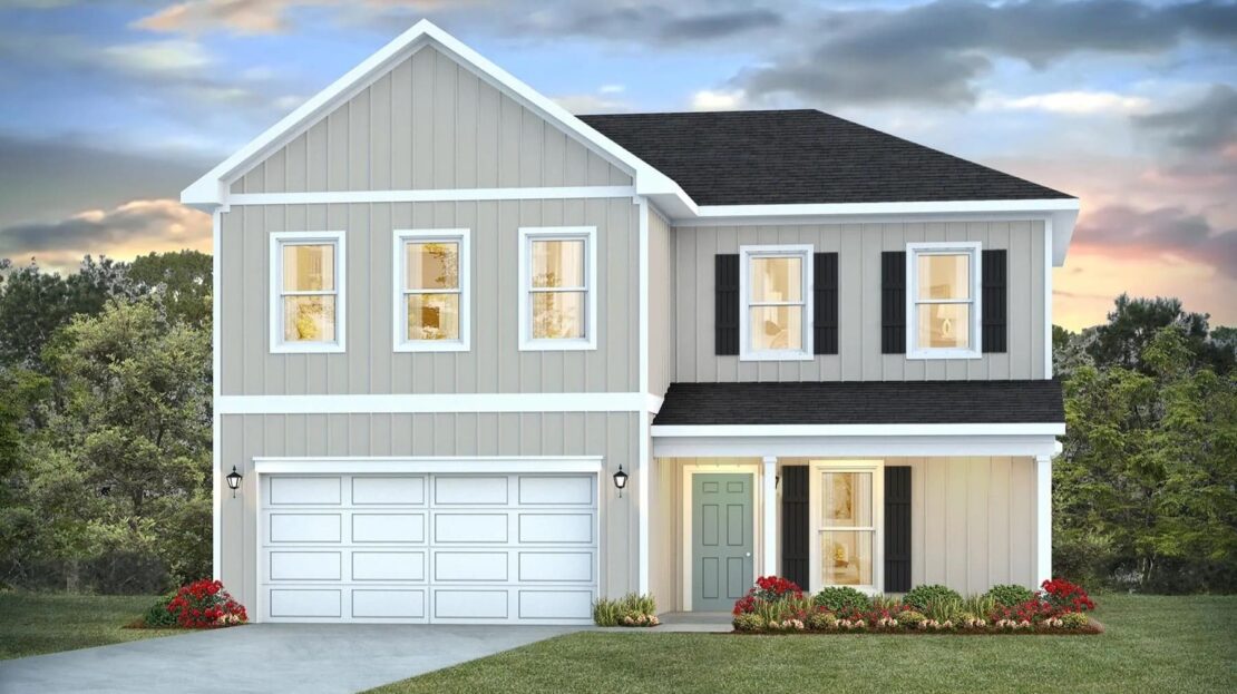The Belfort Exterior floorplan