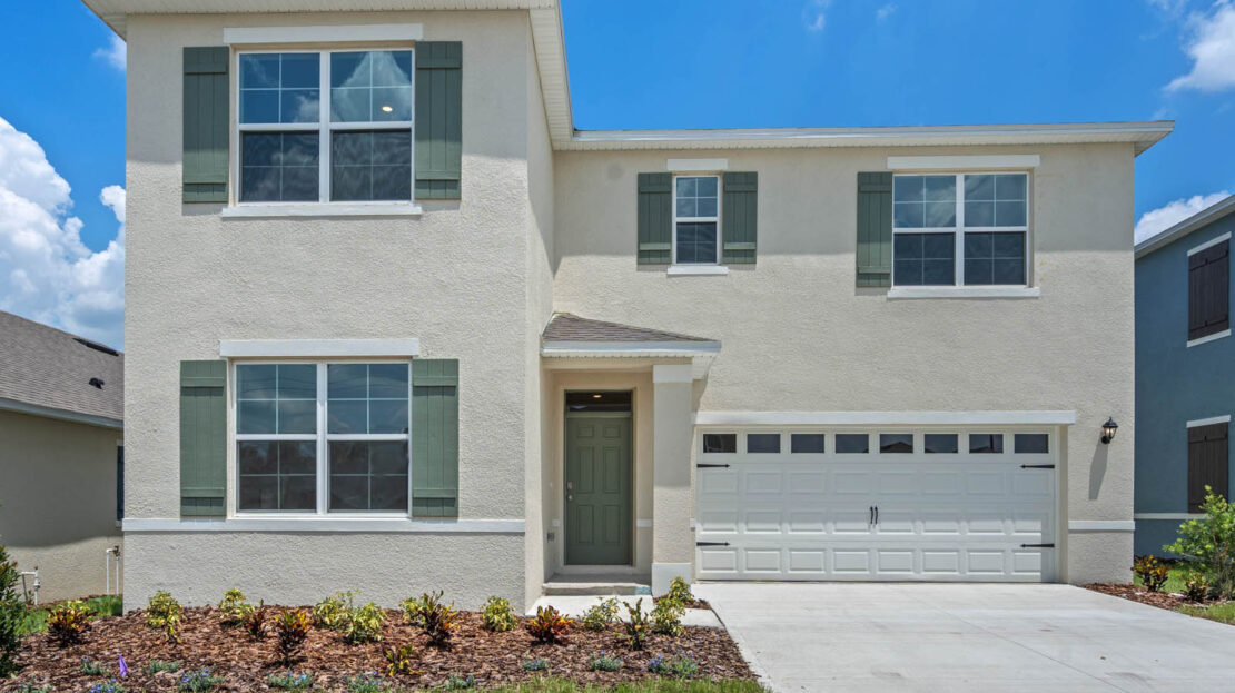 Ensley Exterior floorplan