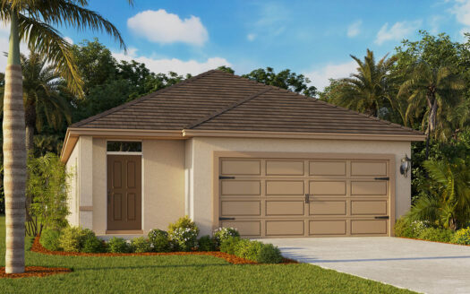Downing Exterior floorplan
