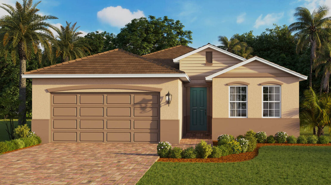 Avon Exterior floorplan