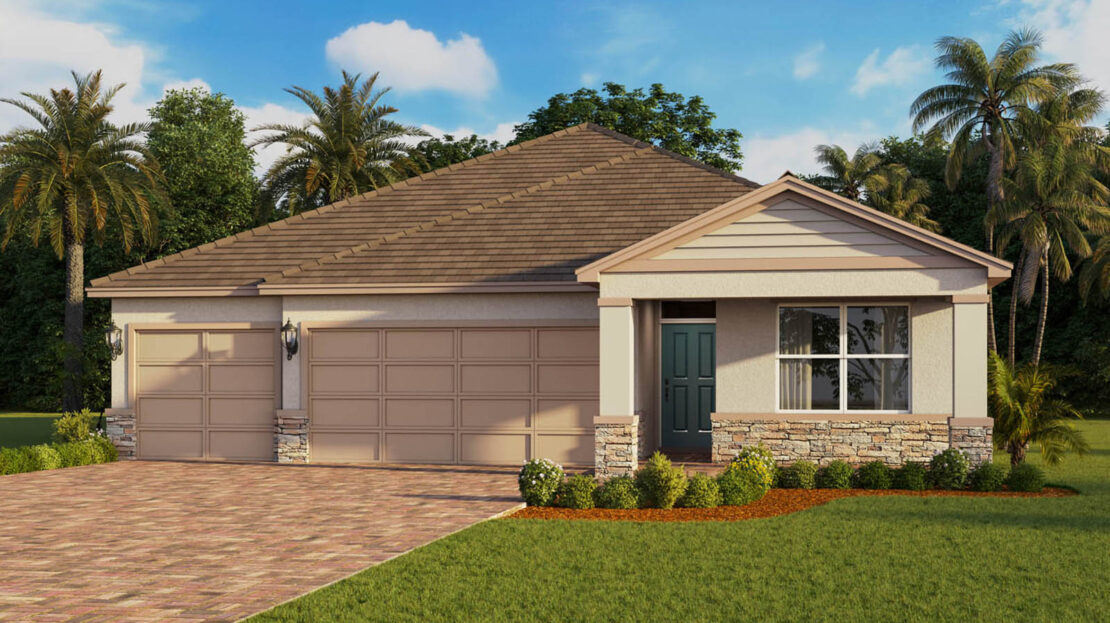 Madison Exterior floorplan