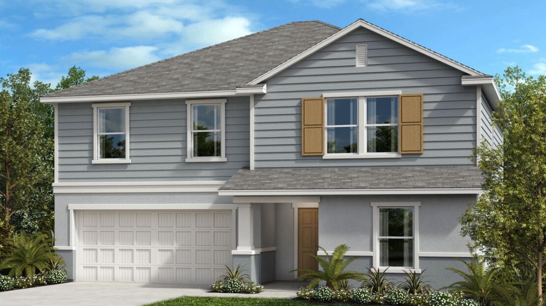 Plan 2566 Modeled Model at Pepper Grove II