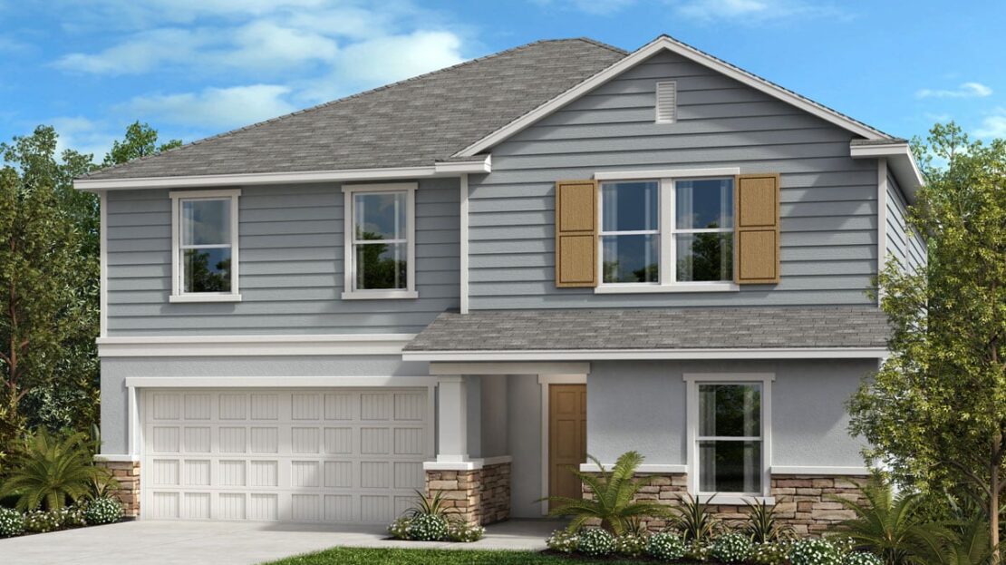 Plan 2566 Modeled Model at Pepper Grove II