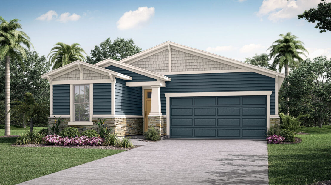 Court Single Family floorplan RiverTown - WaterSong