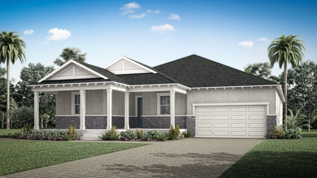 Big Bend Exterior floorplan Rainwood