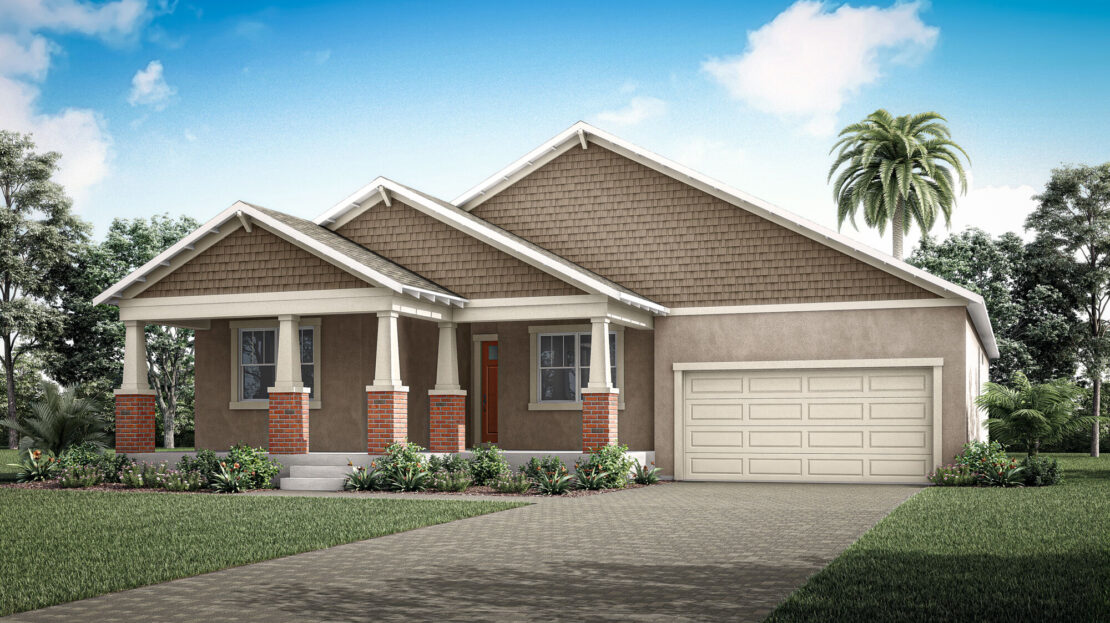 Big Bend Single Family floorplan Rainwood