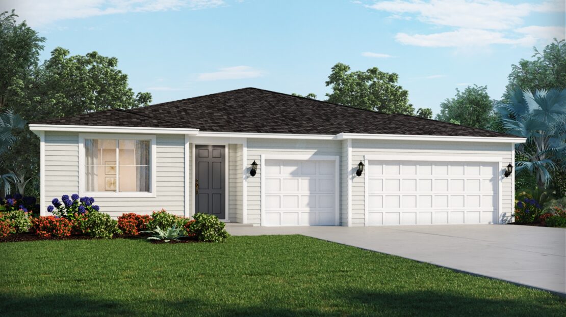 Oakhurst Exterior floorplan