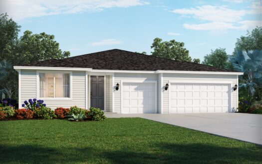 Oakhurst Exterior floorplan