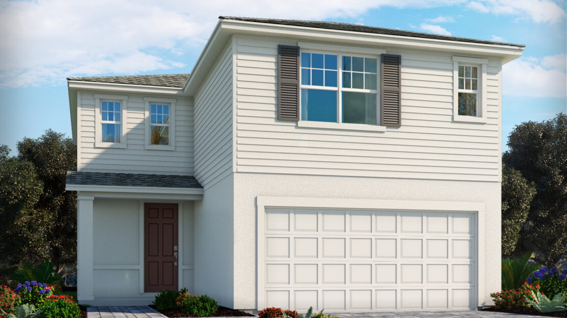 Zion Exterior floorplan