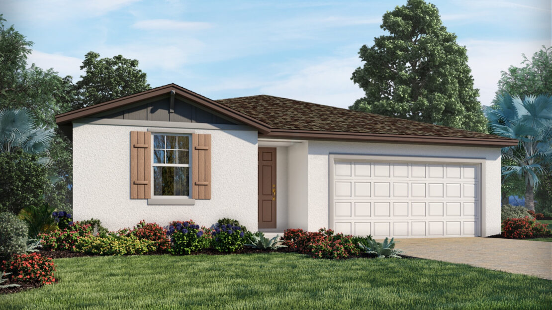 Hibiscus single-family floorplan