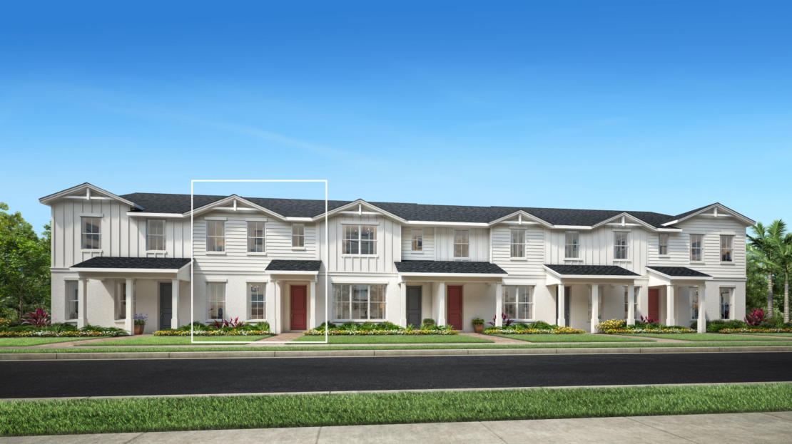 Autumn Farmhouse Model at Bronson Peak Townhome