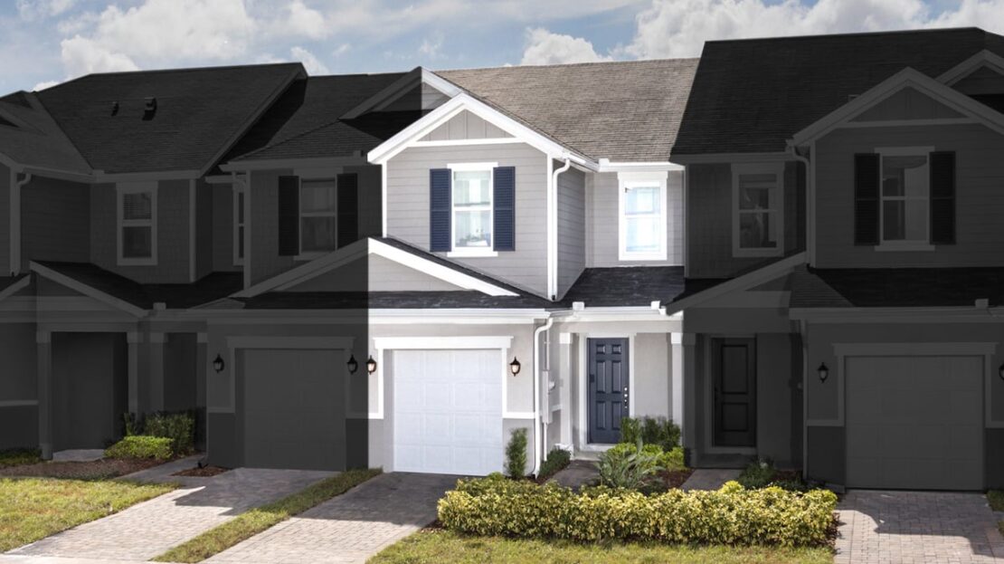 Plan 1463 Model at The Sanctuary Townhomes Clermont FL