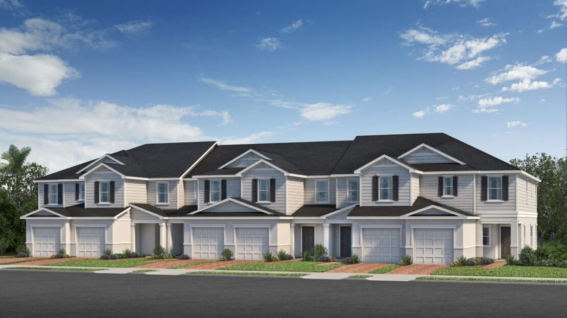Plan 1685 Model at The Sanctuary Townhomes in Clermont